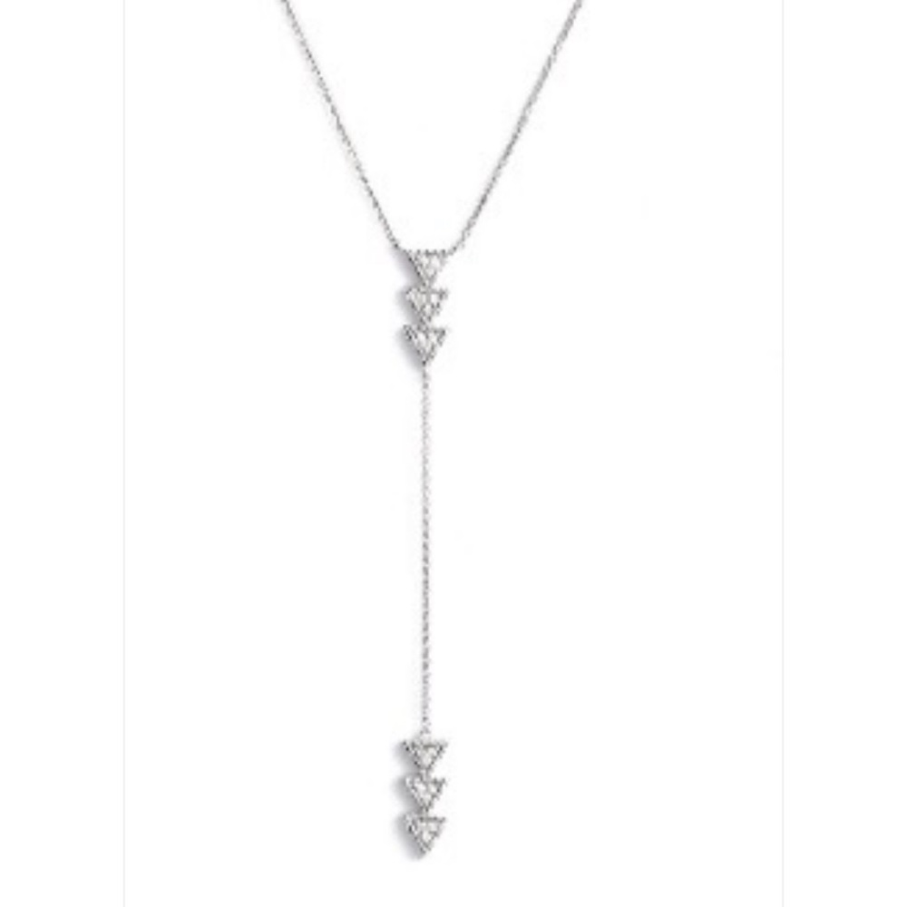 Like new ‘Emily Sarah’ Triangle Y-Necklace 20 inch